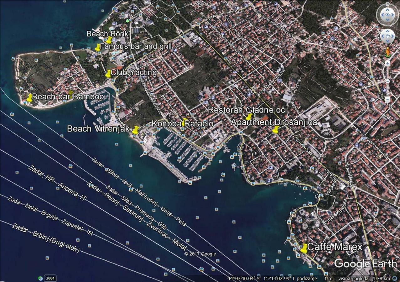 Apartment Drosanjica Zadar Eksteriør bilde
